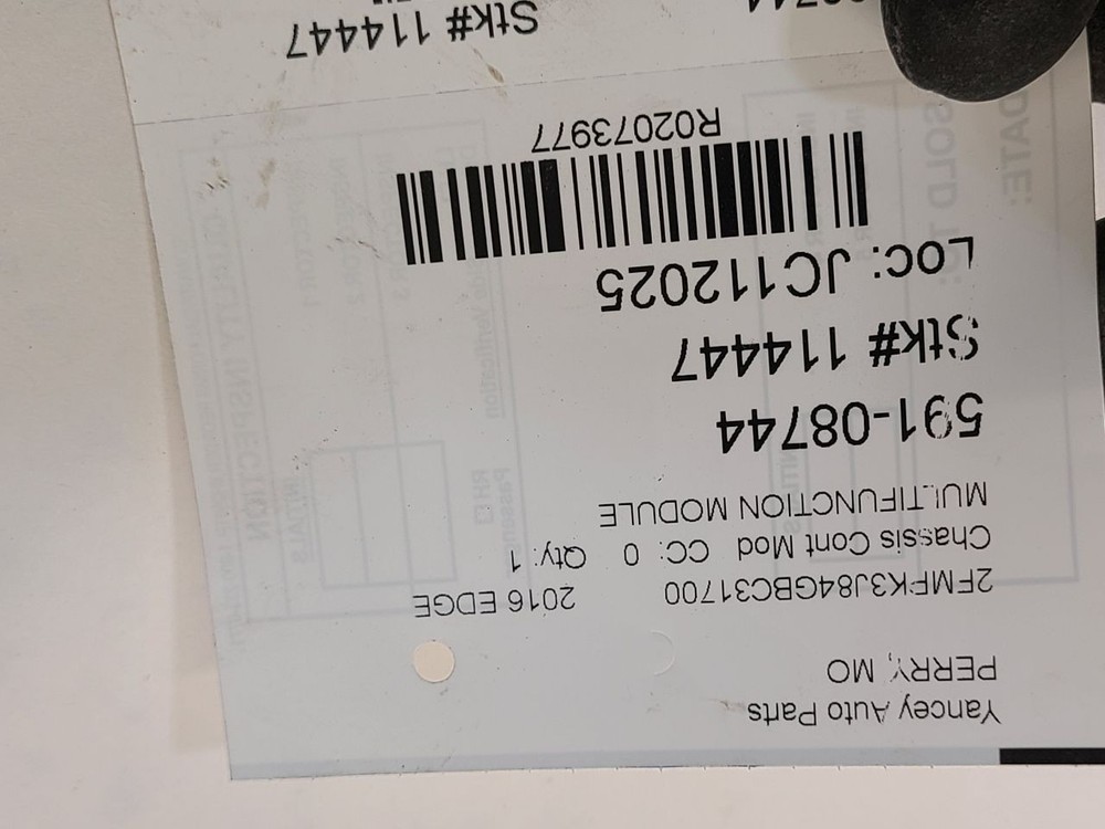 Multi-Function Module fits 2016 Ford Edge Multifunction keyless ignition p