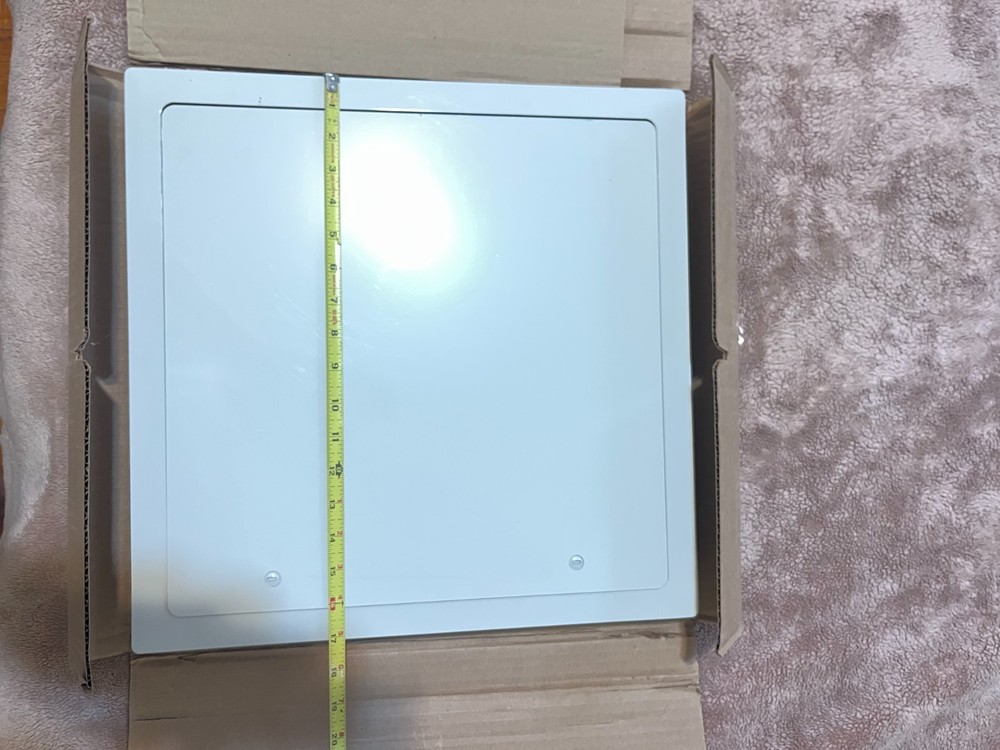 Metal Wall Ceiling Access Door Panel with Frame 16" x 16" White