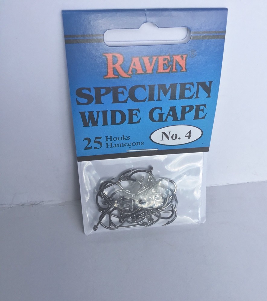 Raven Octopus Hooks, One 25 Pack, Size # 4