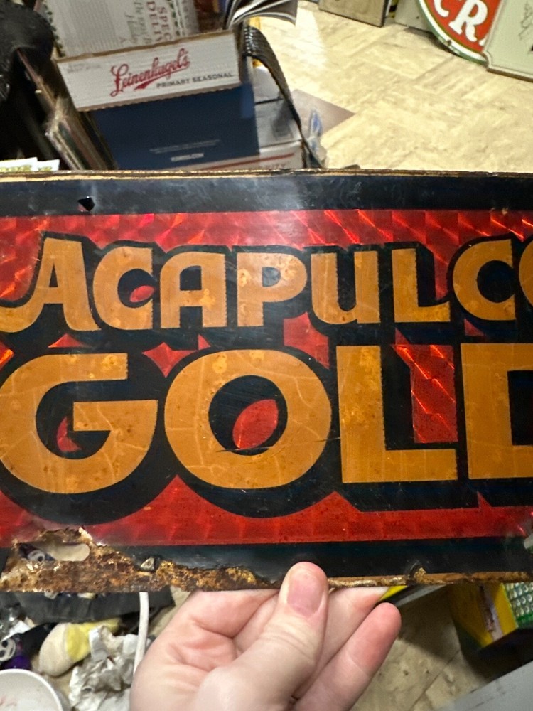 Acapulco Gold License Plate