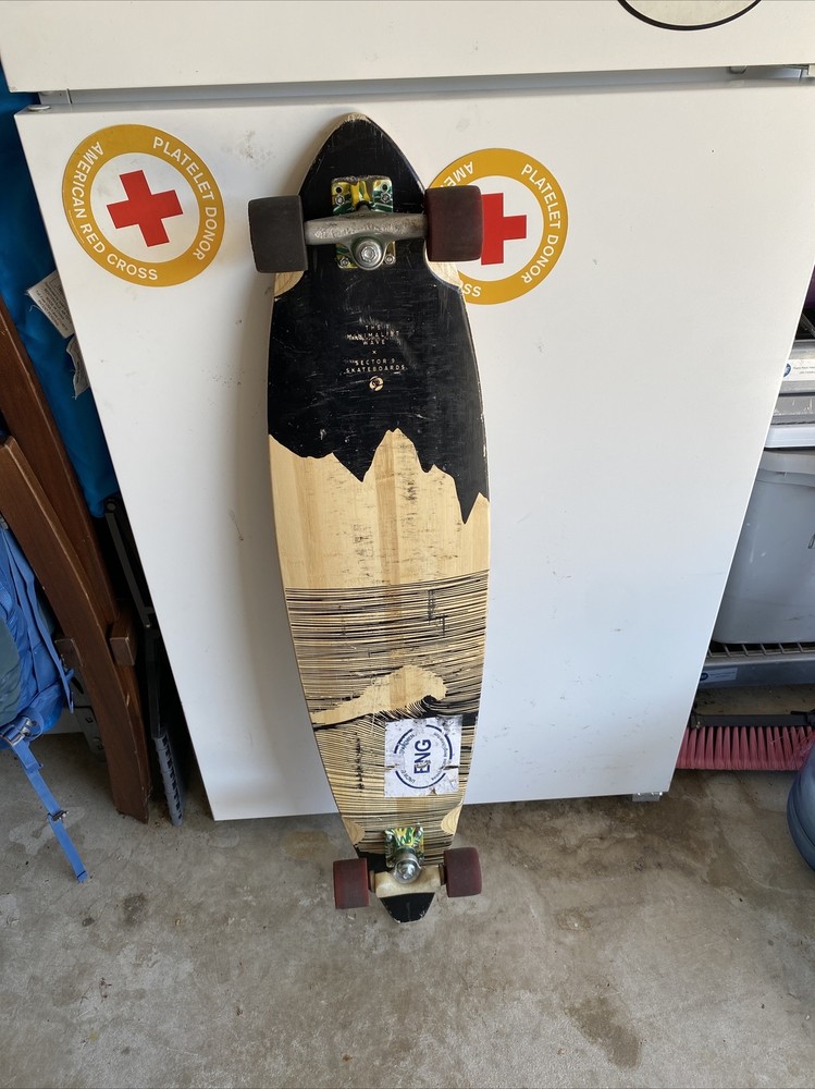 Used sector 9 longboard complete
