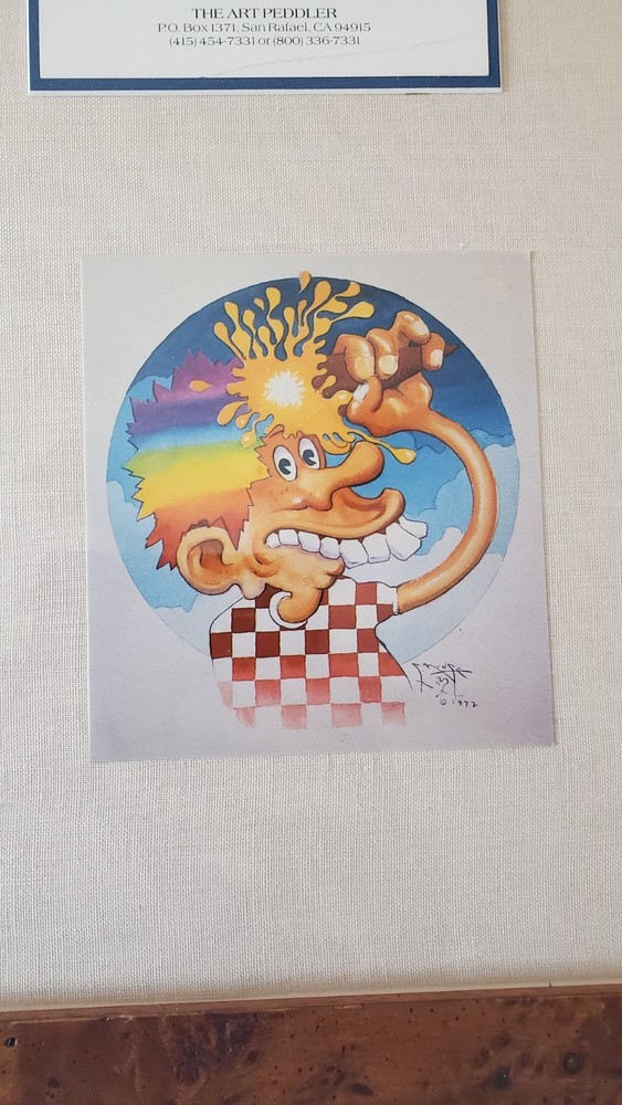 Grateful Dead And Jerry Garcia framed memorabilia