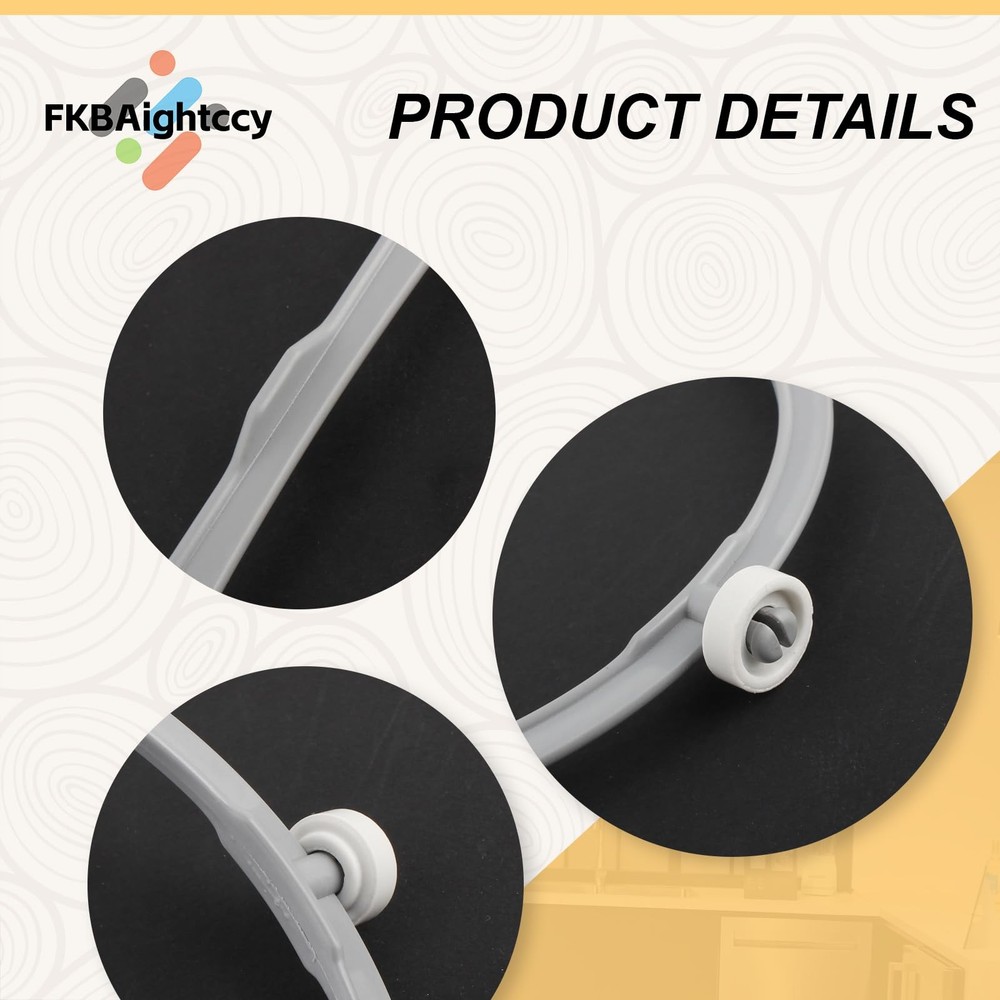 1PCS W11252182 for Whirlpool Microwave Turntable Ring Replacement with 1 Pack