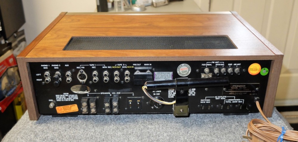 Pioneer Stereo Receiver Model SX-727 Serviced