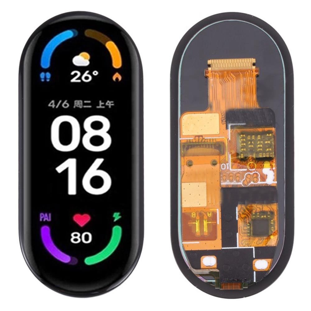 LCD Display Touch Screen Assembly with NFC For Xiaomi Mi Band 7 Replacement Part