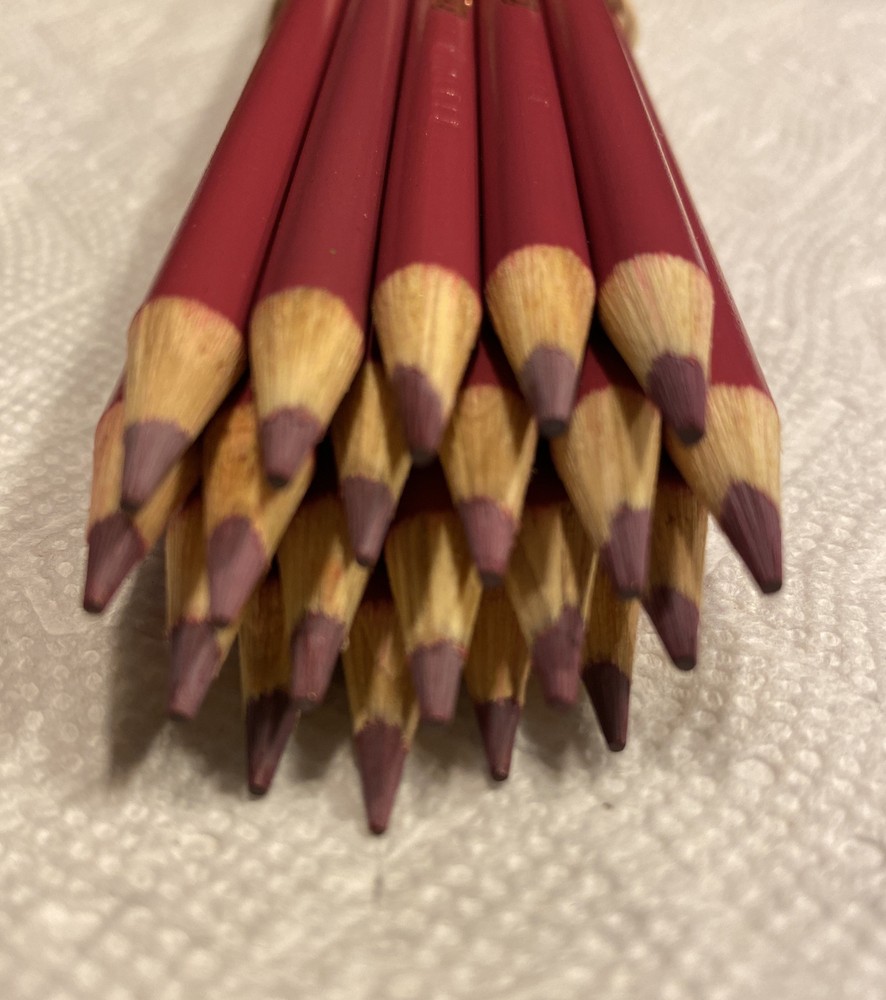 (20) Crayola Colored Pencils (raspberry) BULK