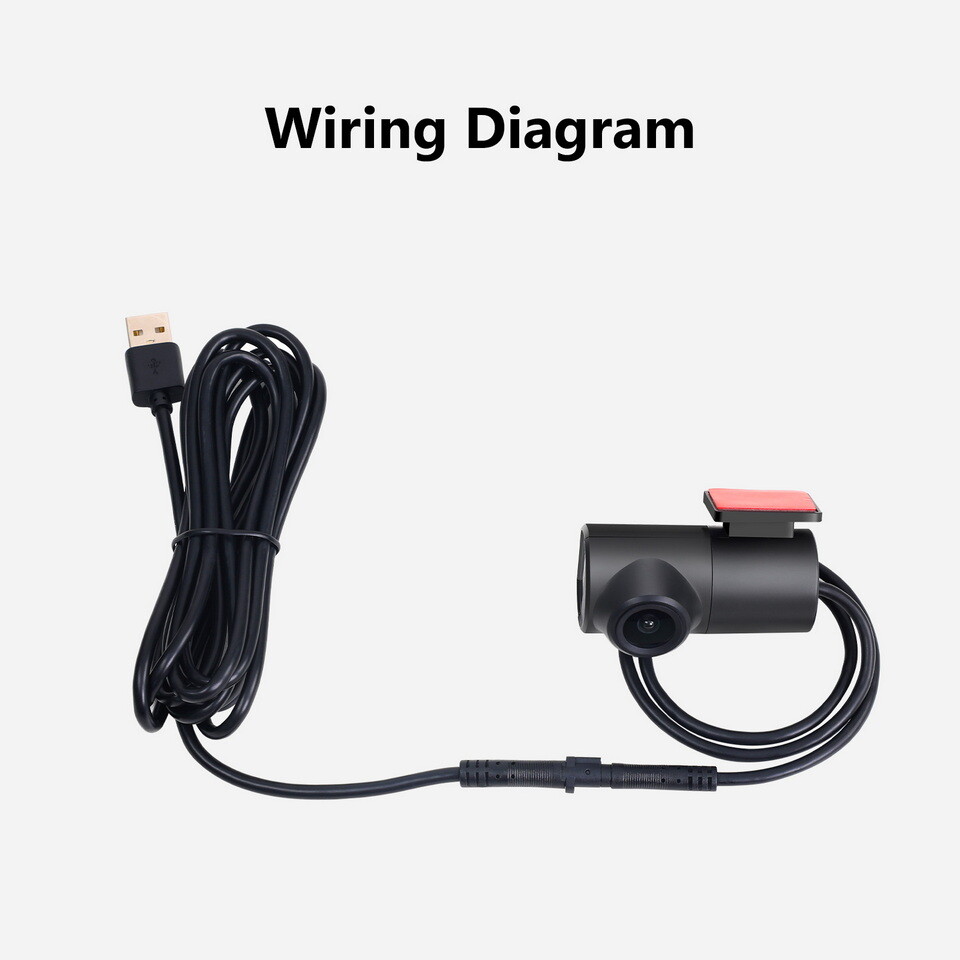 Front Dust Proof Durable USB Dash Camera Wide angle DVR for Eonon Car Stereo I