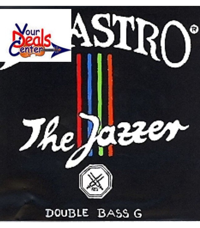 Pirastro Jazzer Bass String Set Rope/Chrome 3/4 Medium