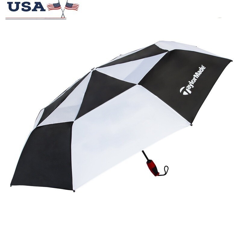Compact Golf Umbrella W/ Vortexvent Windproof Design Ideal Outdoor Use