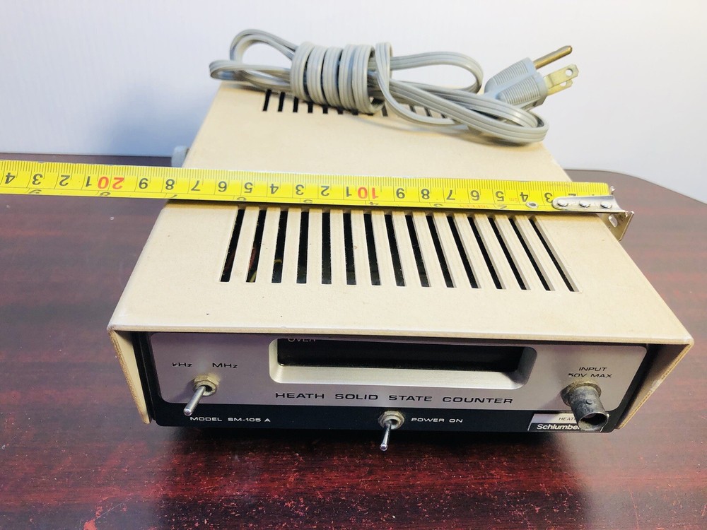 VTG Heath Schlumberger SM-105A Solid State Counter