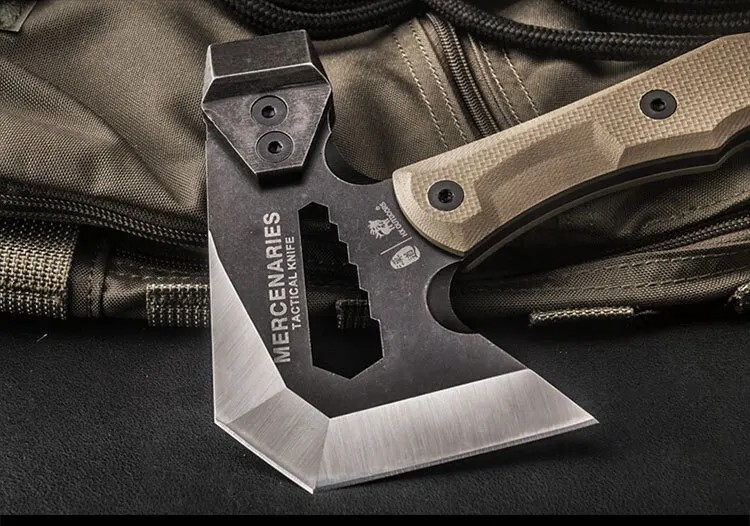 Multi Purpose Tactical Survival Axe Multi Function Tool Small Tomahawk Hatchet