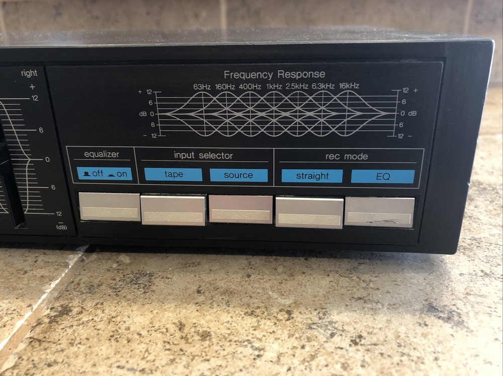 Technics SH-Z250 Stereo Graphic Equalizer WORKS GREAT