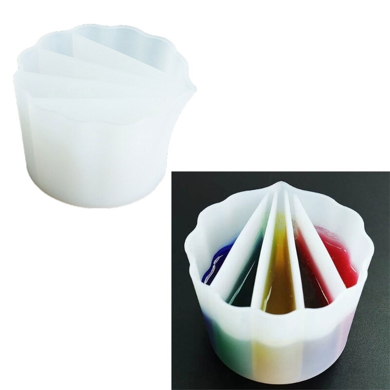 Versatile Color Mixing Cup Set Split Cup Fluid Art Split Cup for Paint Pouring