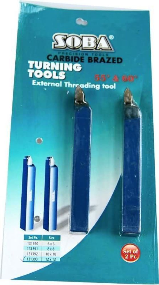 Set of Two 12mm External Threading Tools for Boxford