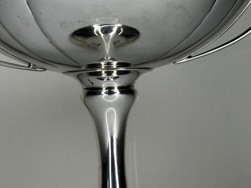 Small English Sterling Solid Silver Art Deco Sporting Hunting Trophy Cup London