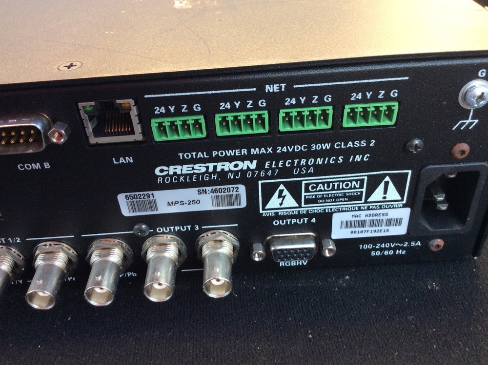 Crestron Professional Media System MPS-250