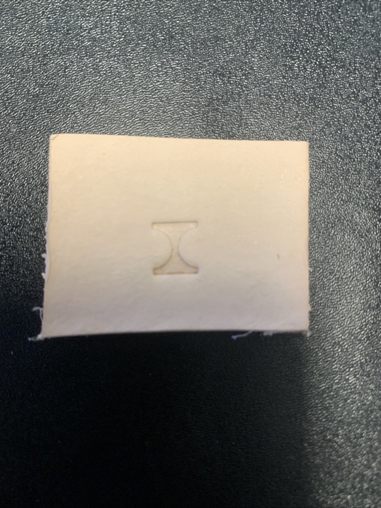 Hourglass Border Leather Stamp