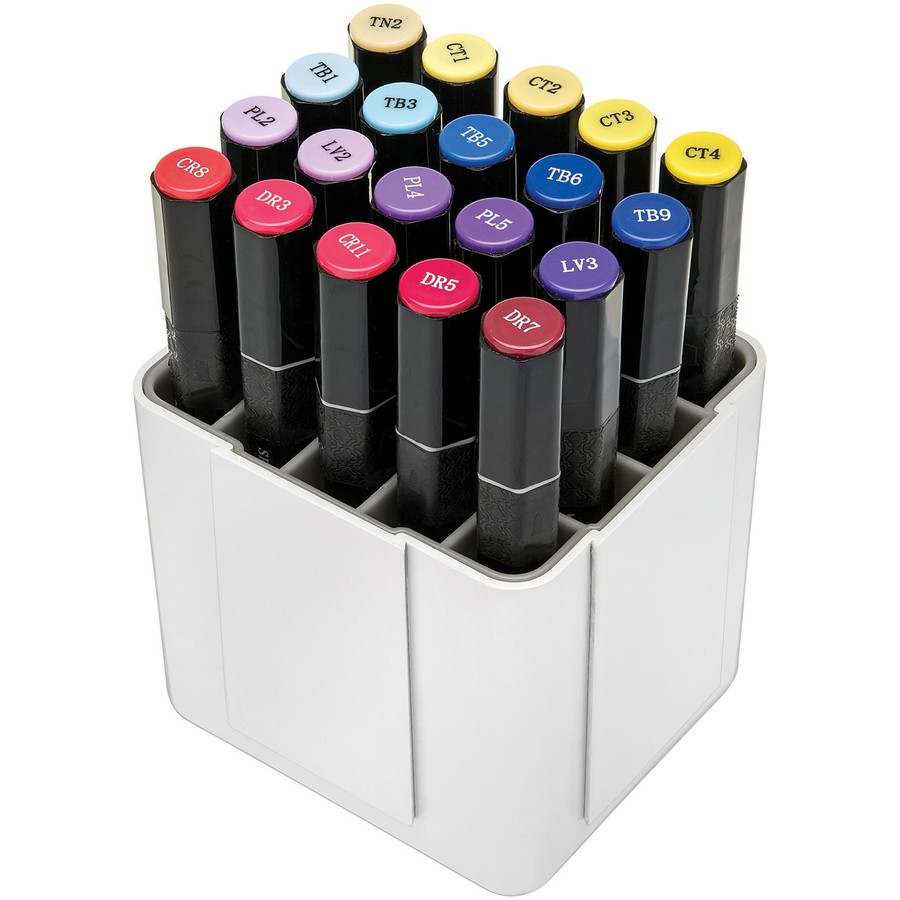 Deflecto Interlocking Marker Organizer (29123cr)