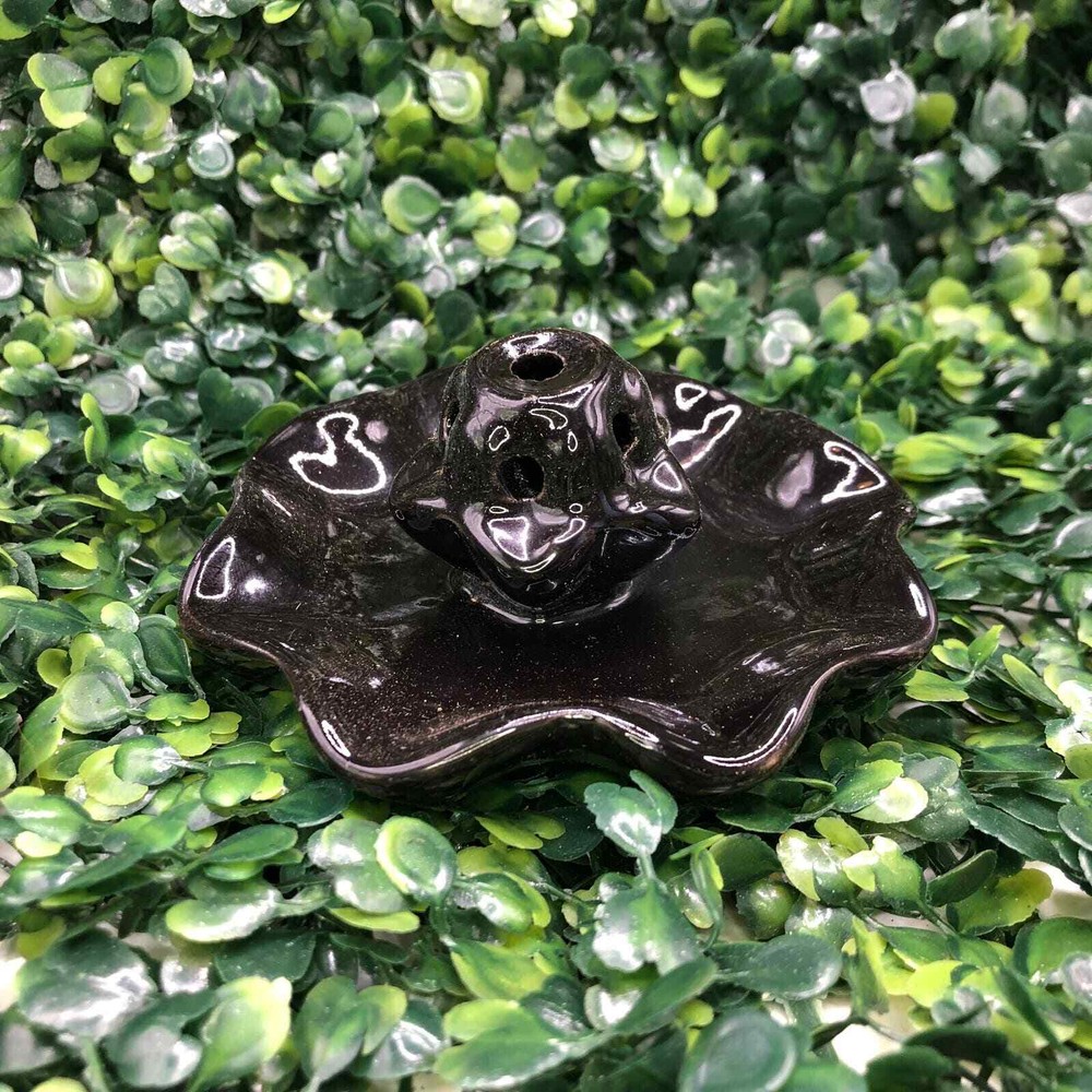 Black Fountain Backflow Incense Burner