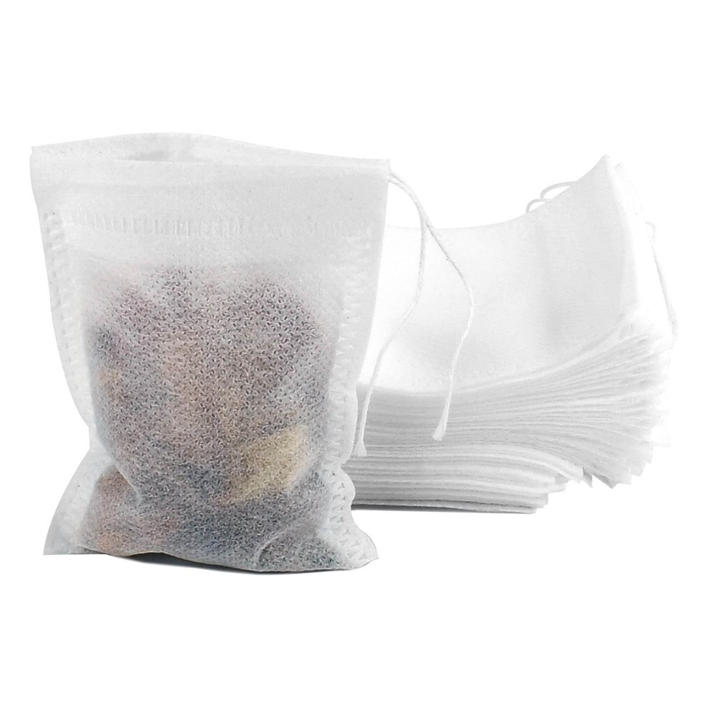Drawstring Bags Disposable Small Mesh Bag Tea Coffee Filter, DIY Craft Storage