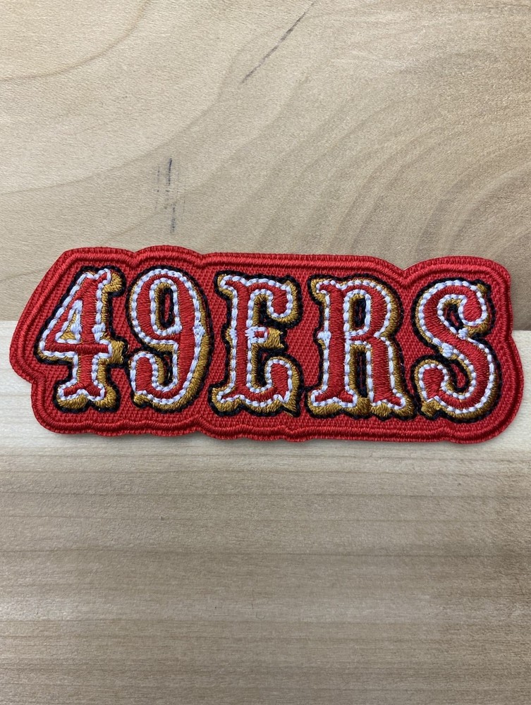 San Francisco 49ers Embroidered Iron On 2.75” Patch