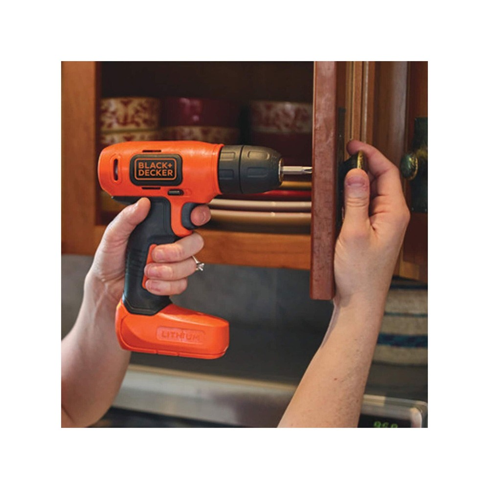 BLACK+DECKER 8V Max Cordless Drill - BDCD8HDPK