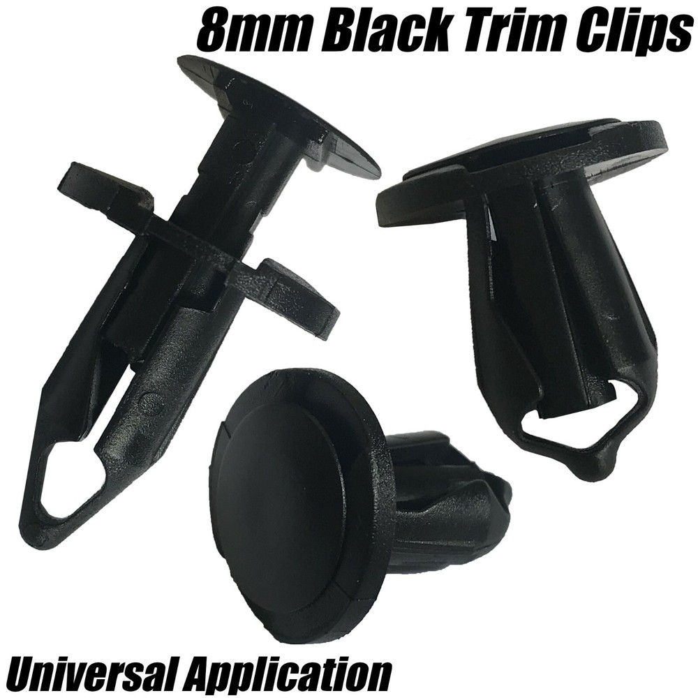 10x Clips For Renault Scenic Engine Undertray Splashguad Shield Fastener Black