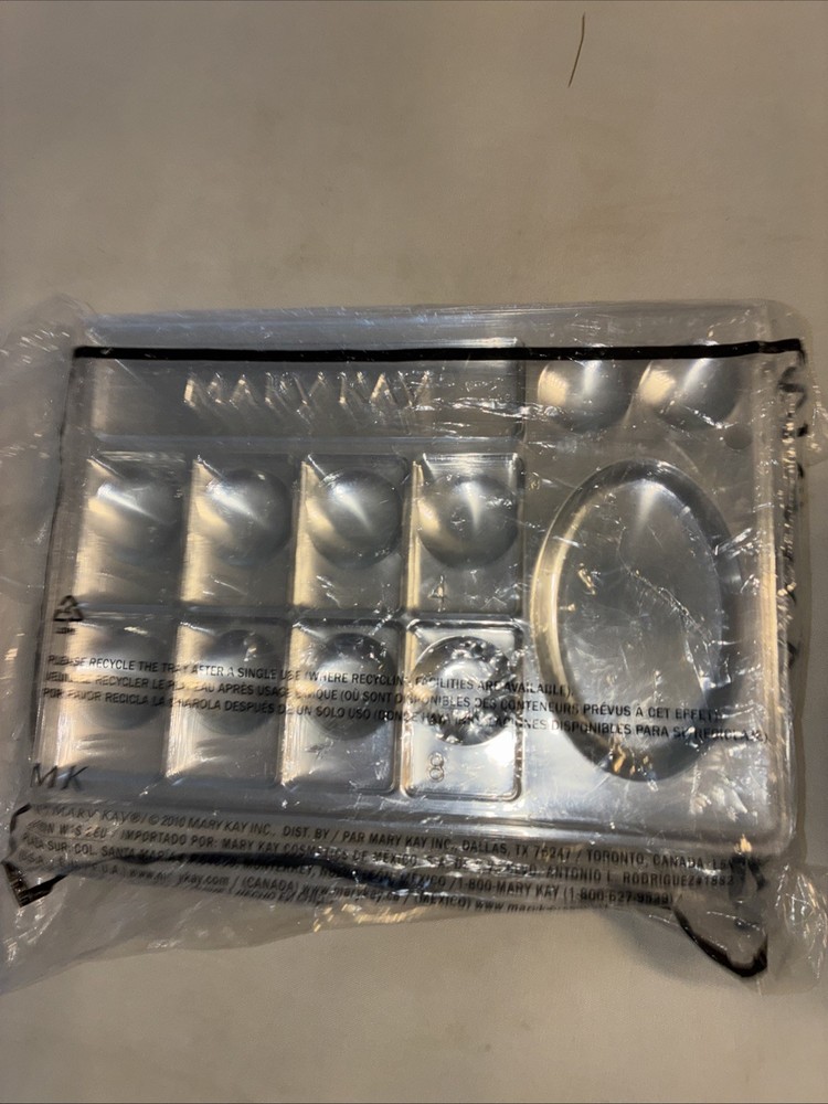 Mary Kay Single Use Makeup Palette Clear Plastic Trays 30 Count