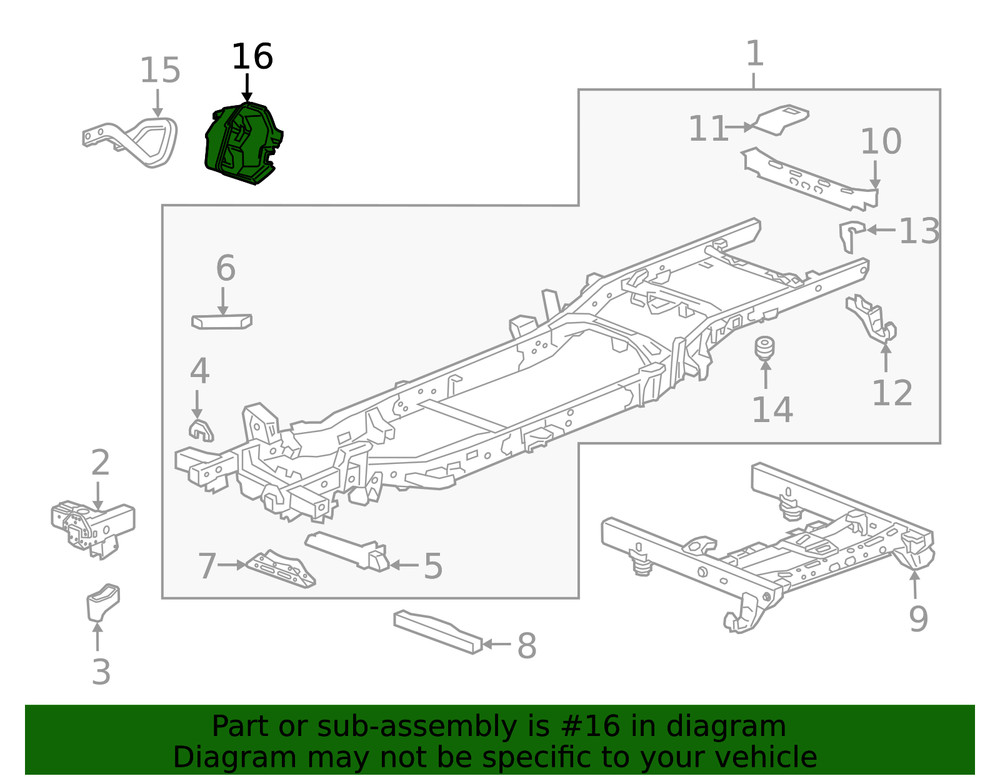Genuine GM Access Cover 84625992