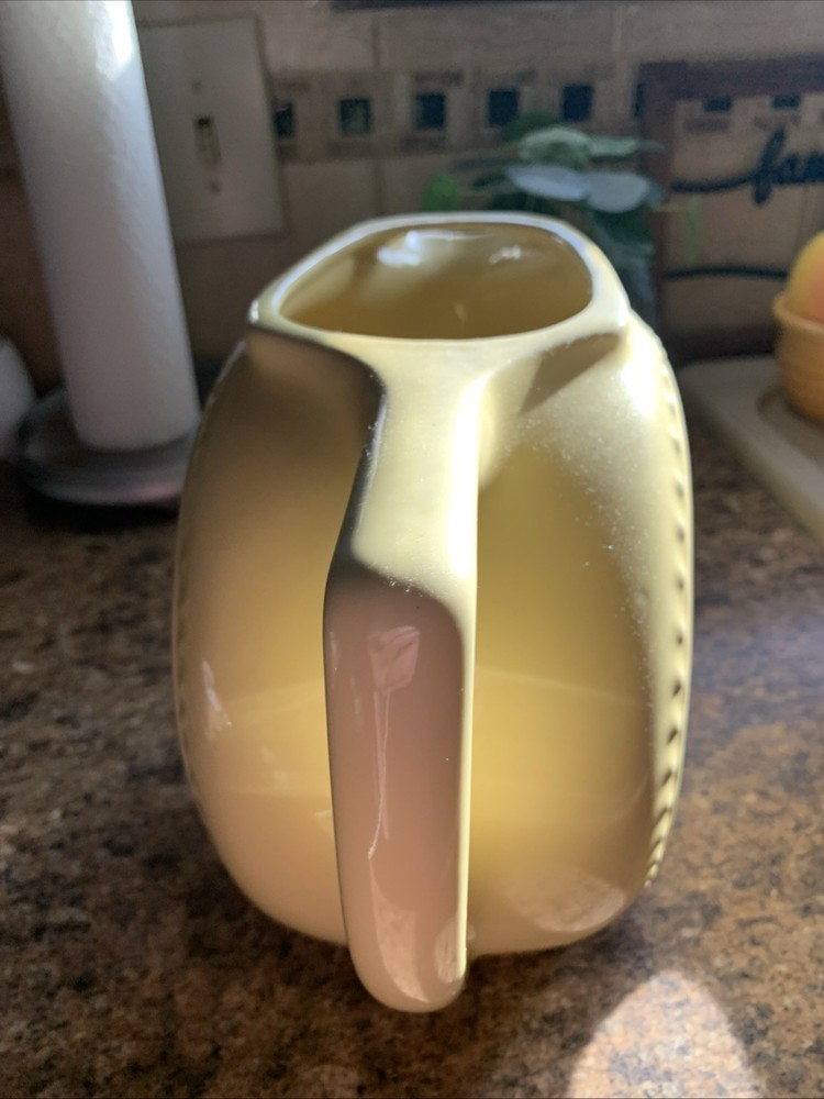 Yellow Home Again Pitcher