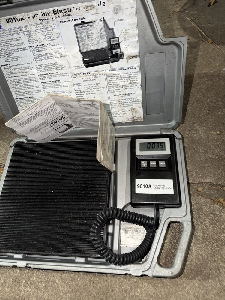 TIF 9010A Slimline Electronic Refrigerant Charging Scale