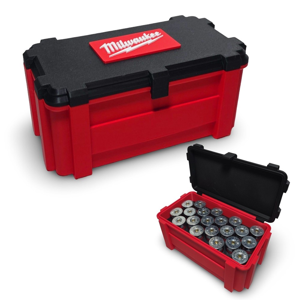 ⭐ CUSTOM 3D Printed Ammo Box | Personalized Logo & Color | ANY CALIBER!