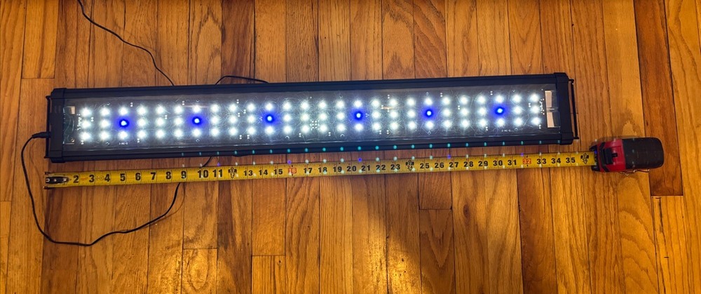 Marineland 36in LED Light Tested