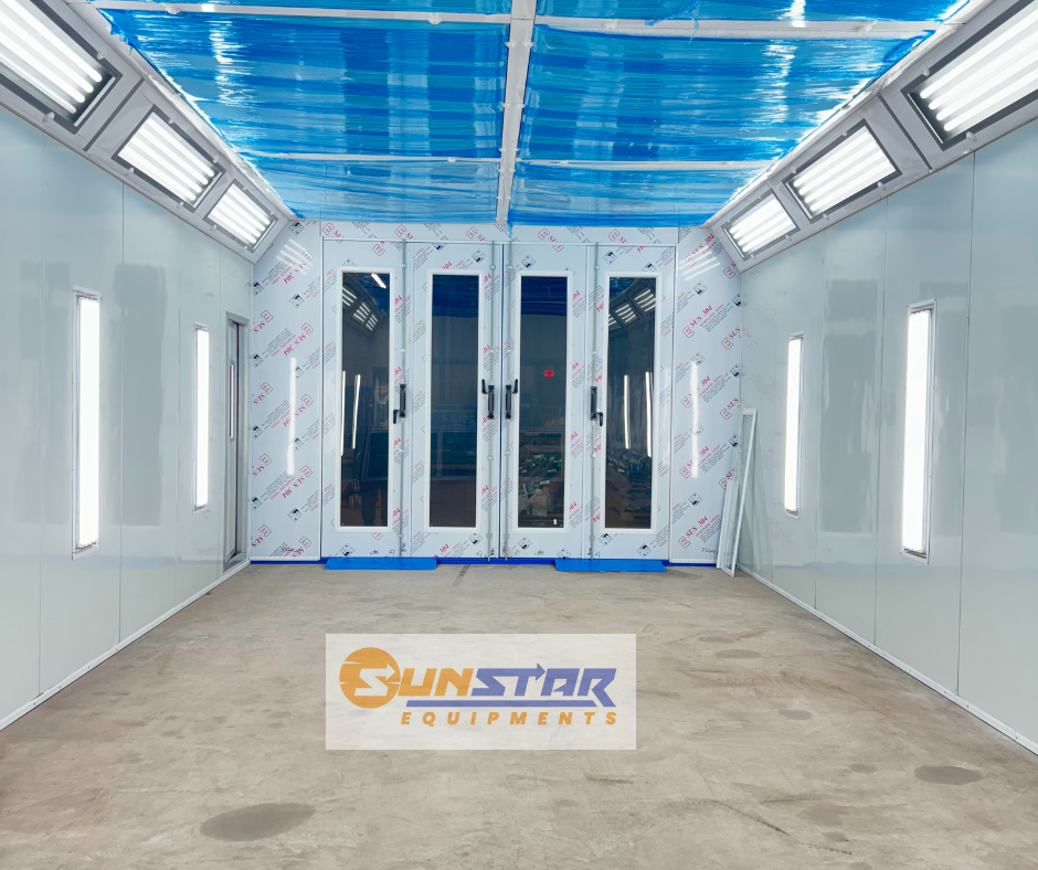 New Paint / Spray booth for Specially Sprinter van