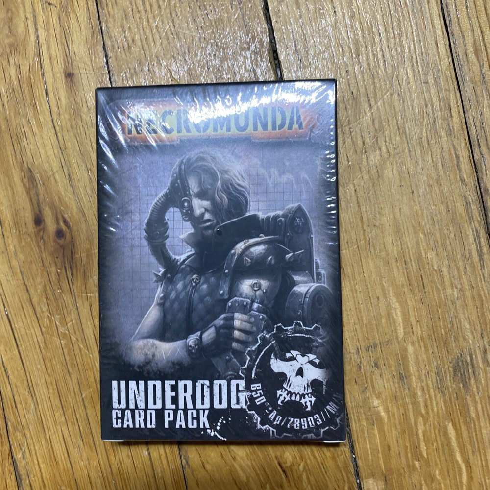 Necromunda Underdog Card Pack NIB