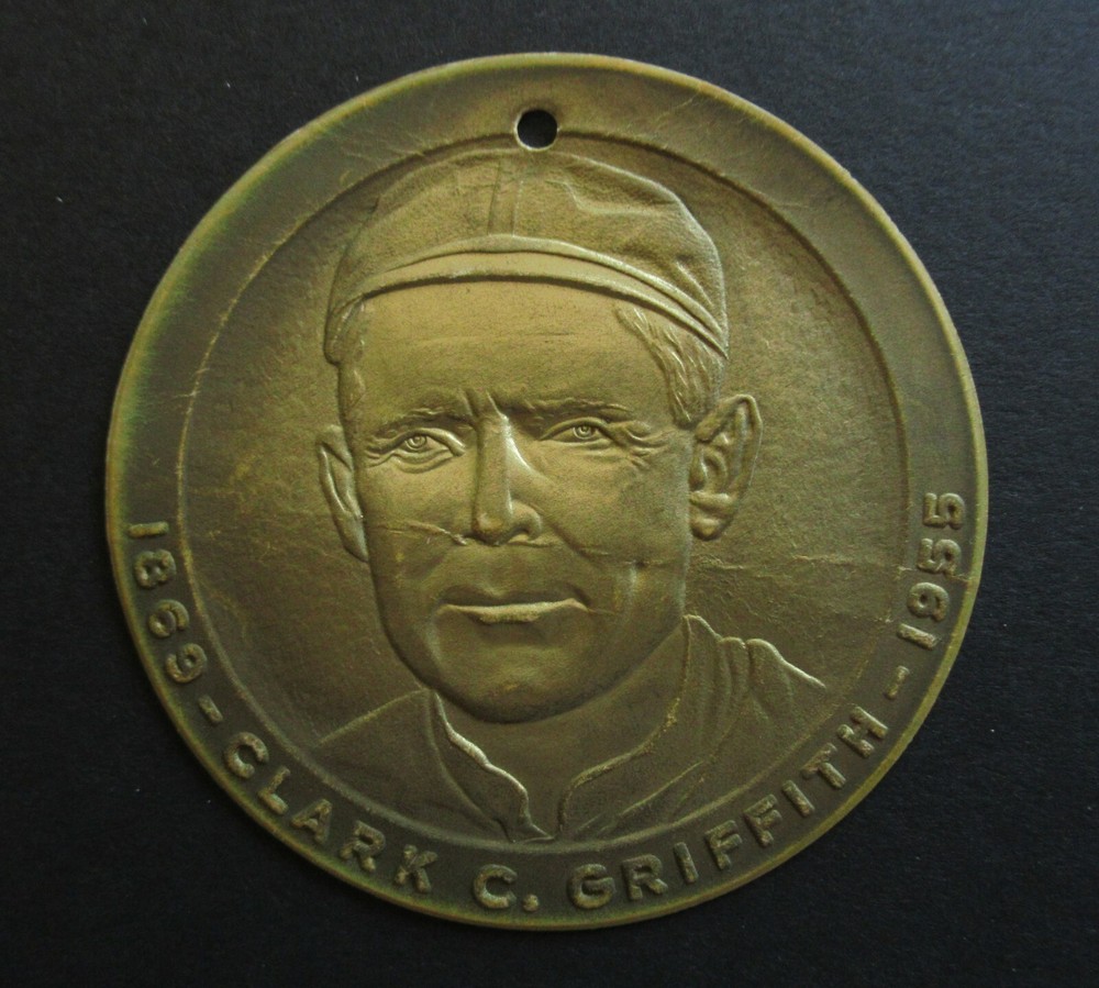 Clark Griffith Day Dinner Baseball Program, With Leather Pages, Hasley Hall