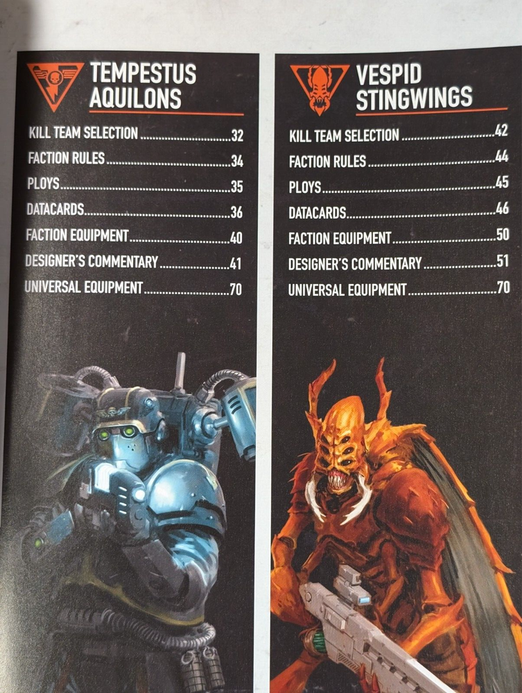 Kill Team Hivestorm Dossier, Rulebook, 40K, GW