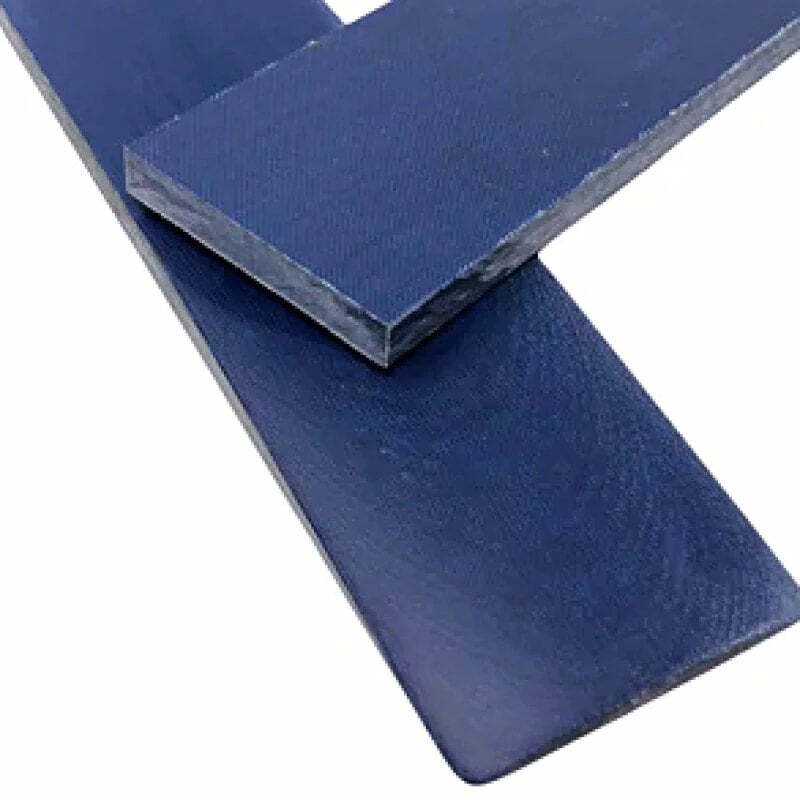 Linen Micarta- BLUE- Knife Handle Scales- Various Sizes