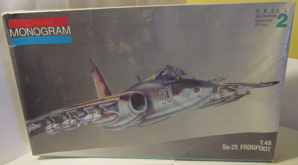Monogram Su-25 Frogfoot model kit 1:48 # 5830 Sealed