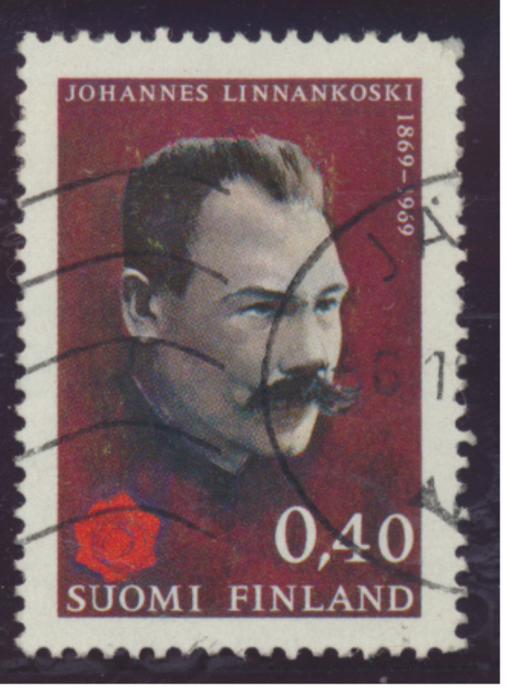 Finland Stamp Scott #487, Used
