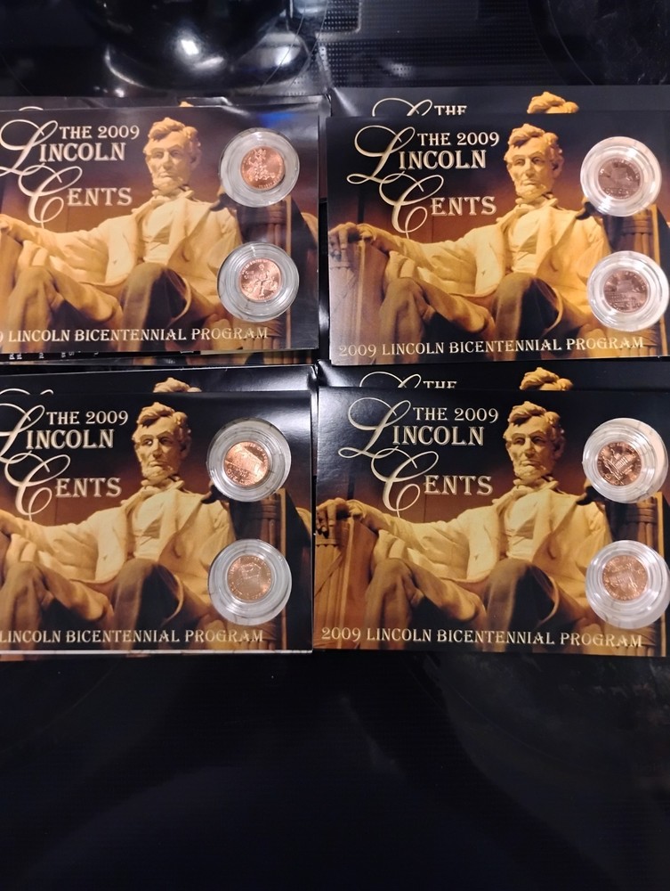 THE LINCOLN CENT -2009 BICENTENNIAL PROGRAM P & D MINT Set Complete Set All 8