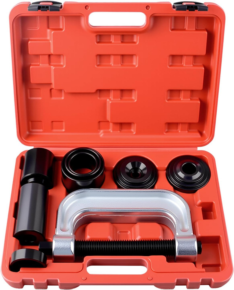Ball Joint Press U-Joint Removal Tool Bundle Blind Hole Collet Bearing Puller Se