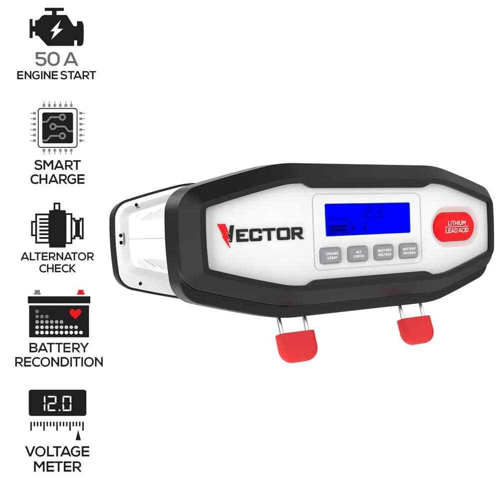 VECTOR 50 Amp Battery Charger/Maintainer