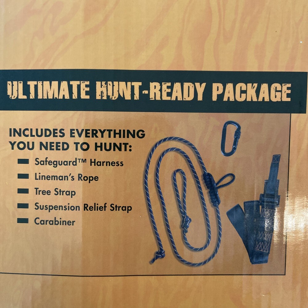 Muddy Hunting Tree Stand Safety Systems Lightweight Padded Quick-Release-X-LARGE