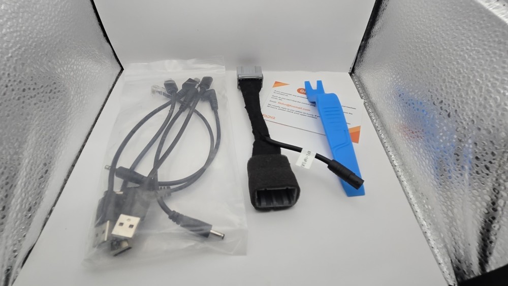 FitDVR D3 Dash Cam Power Adapter Plug and Play 12VDC Input *Missing Manual*