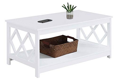 Diamond Coffee Table White