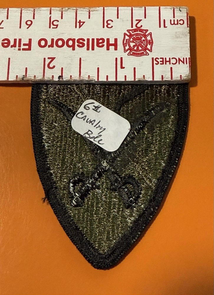 US ARMY PATCH US 6th CAVALRY BRIGADE …236