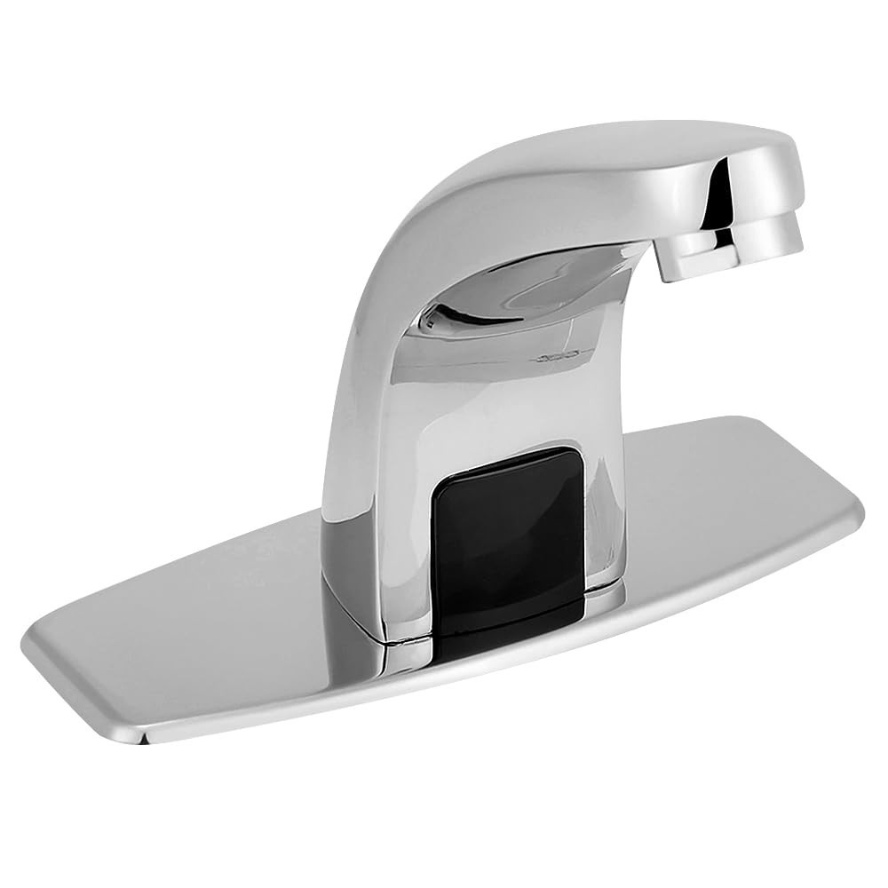Touchless Bathroom Faucet - Automatic Sensor Motion Activated Hands-Free Tap, Mi