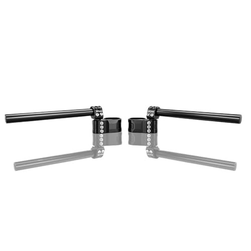 Motorcycle CNC Adjustable Handlebar Clip-On Handle Bar Raiser Universal 50mm