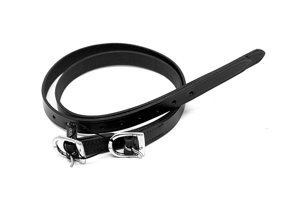 ENGLISH LEATHER SPUR STRAP TIES